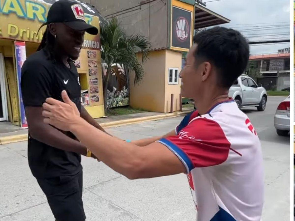 Alberth Elis sorprende a los niños de su pueblo y se une a Shin Fujiyama para reconstruir un kínder