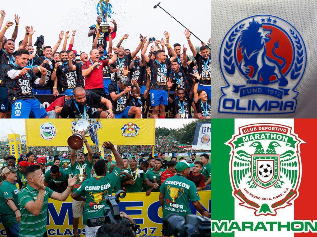 Olimpia vs Marathón, la final más repetida en la historia de la Liga Nacional: ¡El león le pasa por encima en la serie!