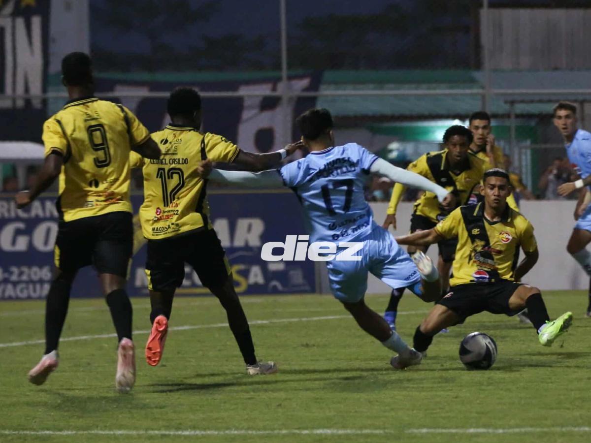 La noche de Rodrigo Auzmendi, el gol al estilo de Lamine Yamal y fiesta de Motagua tras humillar al Génesis en la liguilla