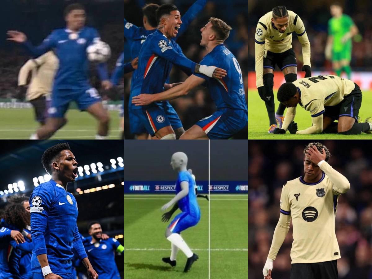 Barcelona vivió una pesadilla, el VAR fue protagonista y las burlas de Chelsea a Lamine Yamal en la Champions League