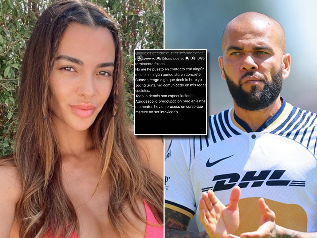 ¿Se divorciaron? Así fue la visita de Joana Sanz a Dani Alves por 50 minutos y su confesión luego de abandonar la cárcel