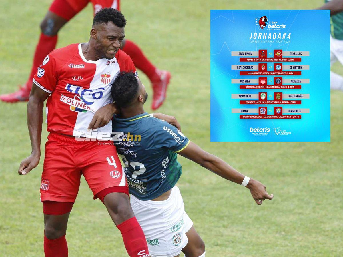 Oficial: Liga Nacional confirma fechas y horarios del resto del calendario de la primera vuelta del Apertura 2023