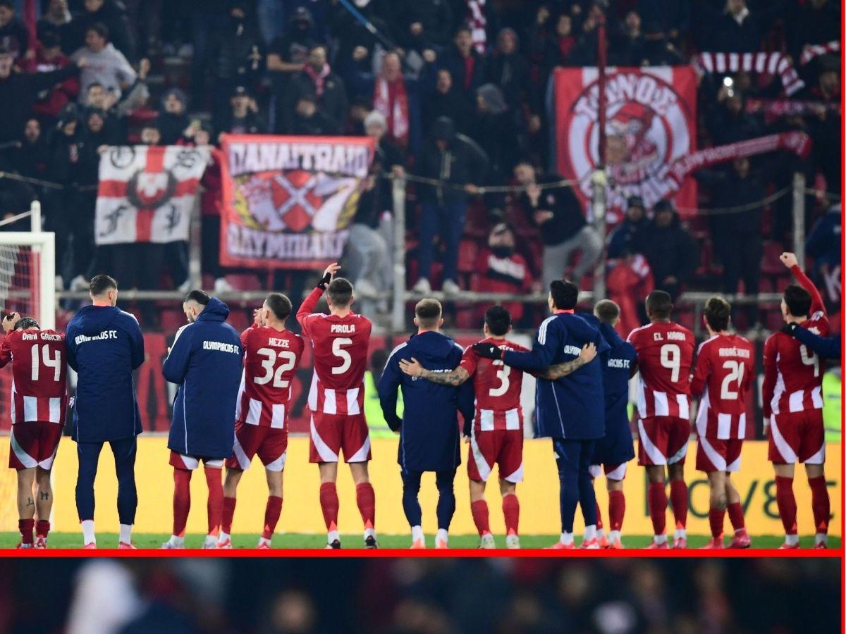 Furor por Luis Palma: Las fotos que dejó el estreno goleador del hondureño con el Olympiacos en Copa de Grecia