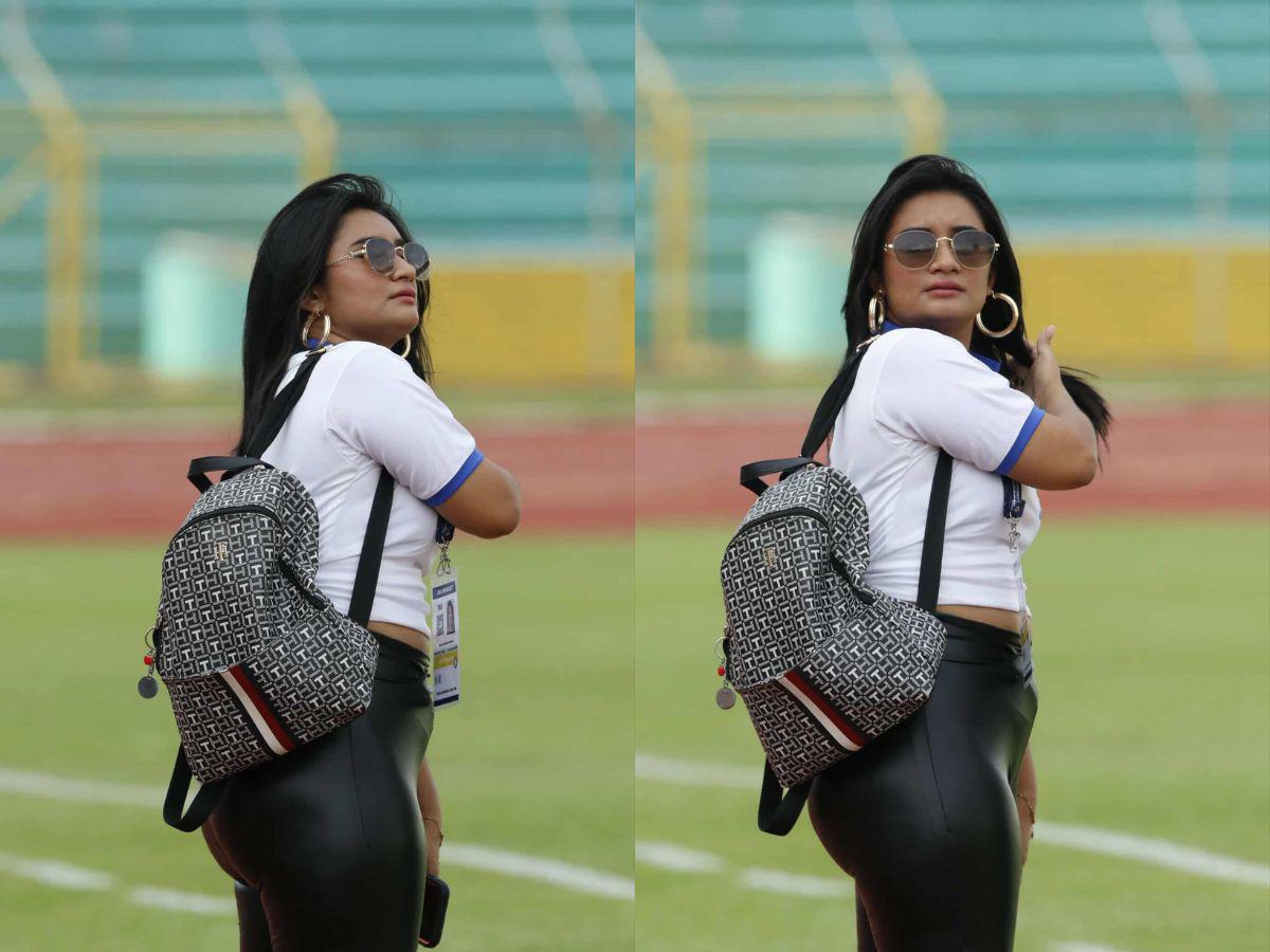 Tiktoker roba suspiros, rabieta de Raúl Cáceres y DT del Motagua se robó el show en sol centro en el Estadio Olímpico