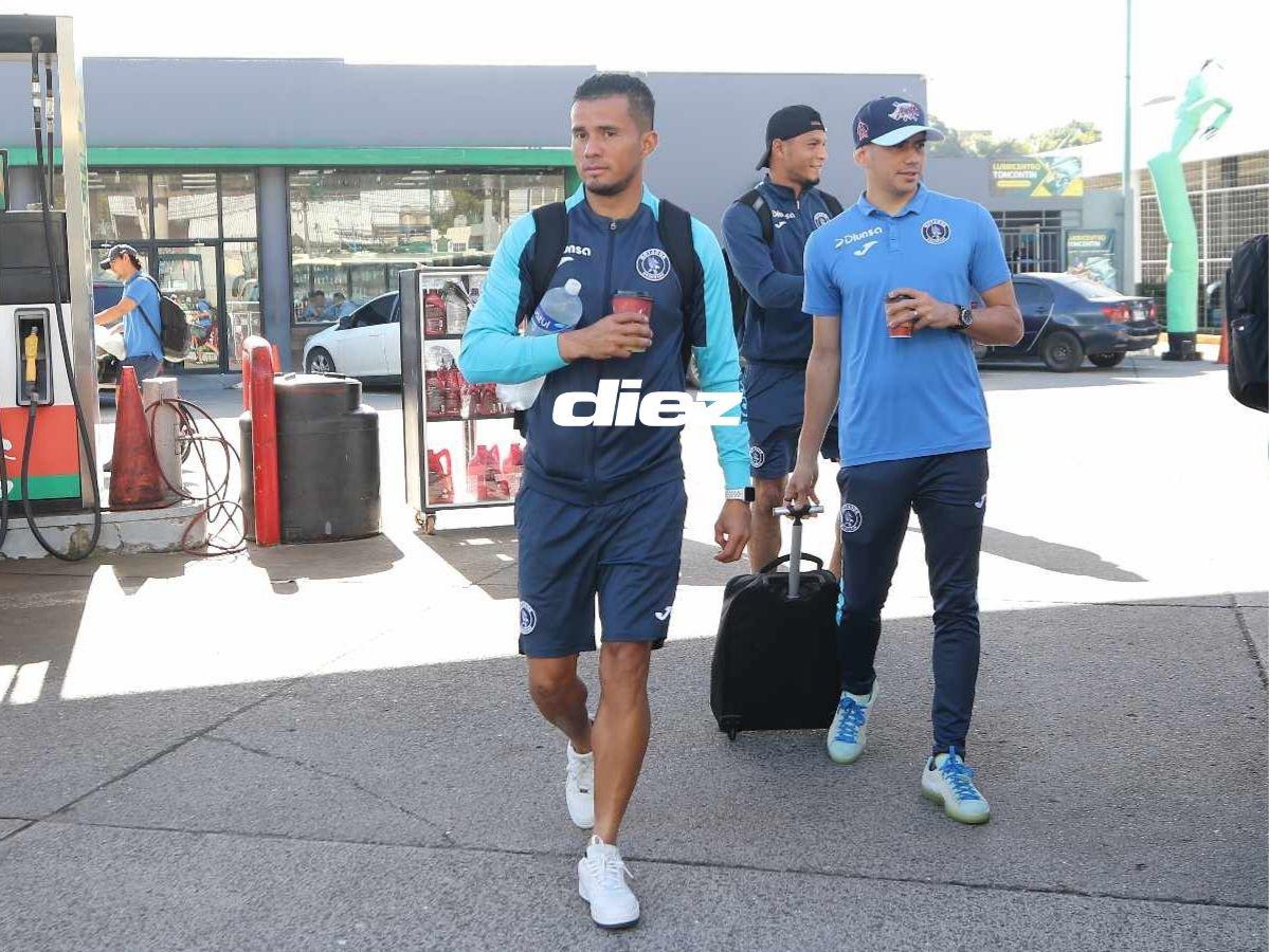 ¡Con sabor a final! Motagua viajó a San Pedro Sula para la primera batalla de semifinales ante Real España