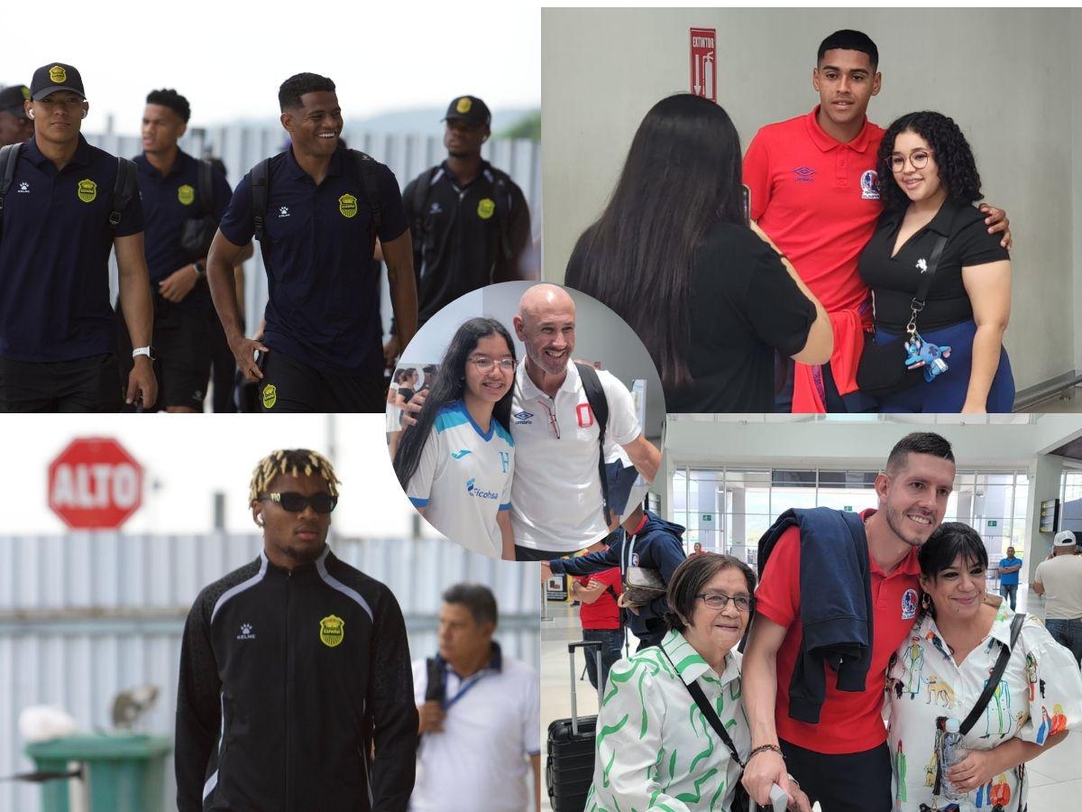 Amistoso Olimpia-Real España: jugadores del león causan furor y La Máquina viajó relax a Estados Unidos