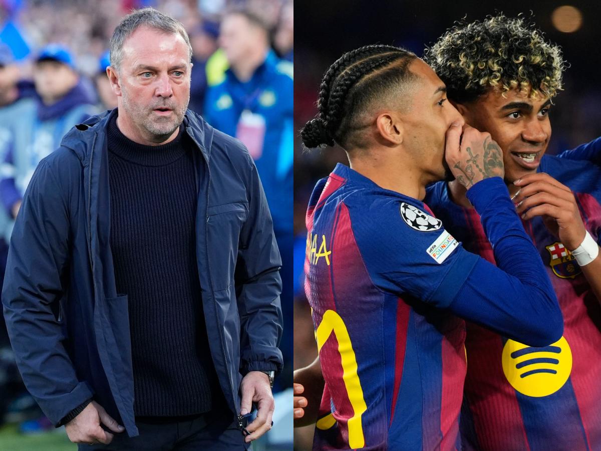 ¿Favoritos a ganar la Champions League? Flick revela qué les dijo a los jugadores en el medio tiempo: Apretar más...