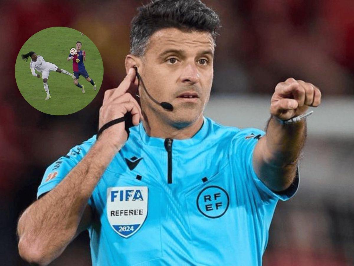 Revelan los audios del VAR sobre el penal de Camavinga a Gavi en el Real Madrid vs Barcelona: “Es una acción temeraria”