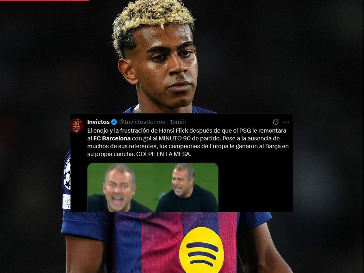 Sin Dembélé, sin Doué: La prensa señala los culpables de la nueva caída del Barcelona ante PSG en Champions League