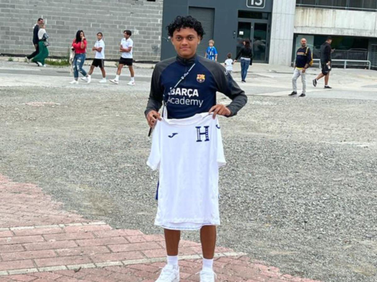 Uno pertenece al FC Barcelona: Estas son las promesas hondureñas que se pulen en el fútbol de España