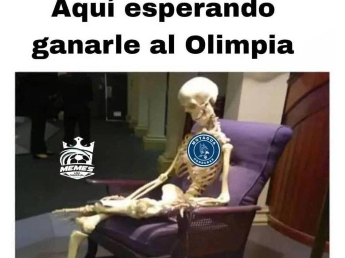 Olimpia quedó campeón invicto y los memes destrozan al Motagua de Diego Vázquez