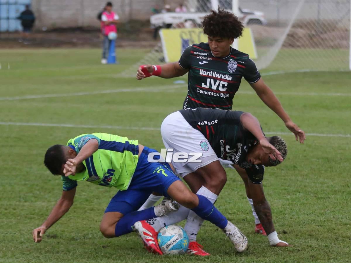 Marathón, con apuros, rescata el empate ante Olancho FC con un gol 'in extremis' de Alexy Vega en la jornada 6 del Apertura 2025