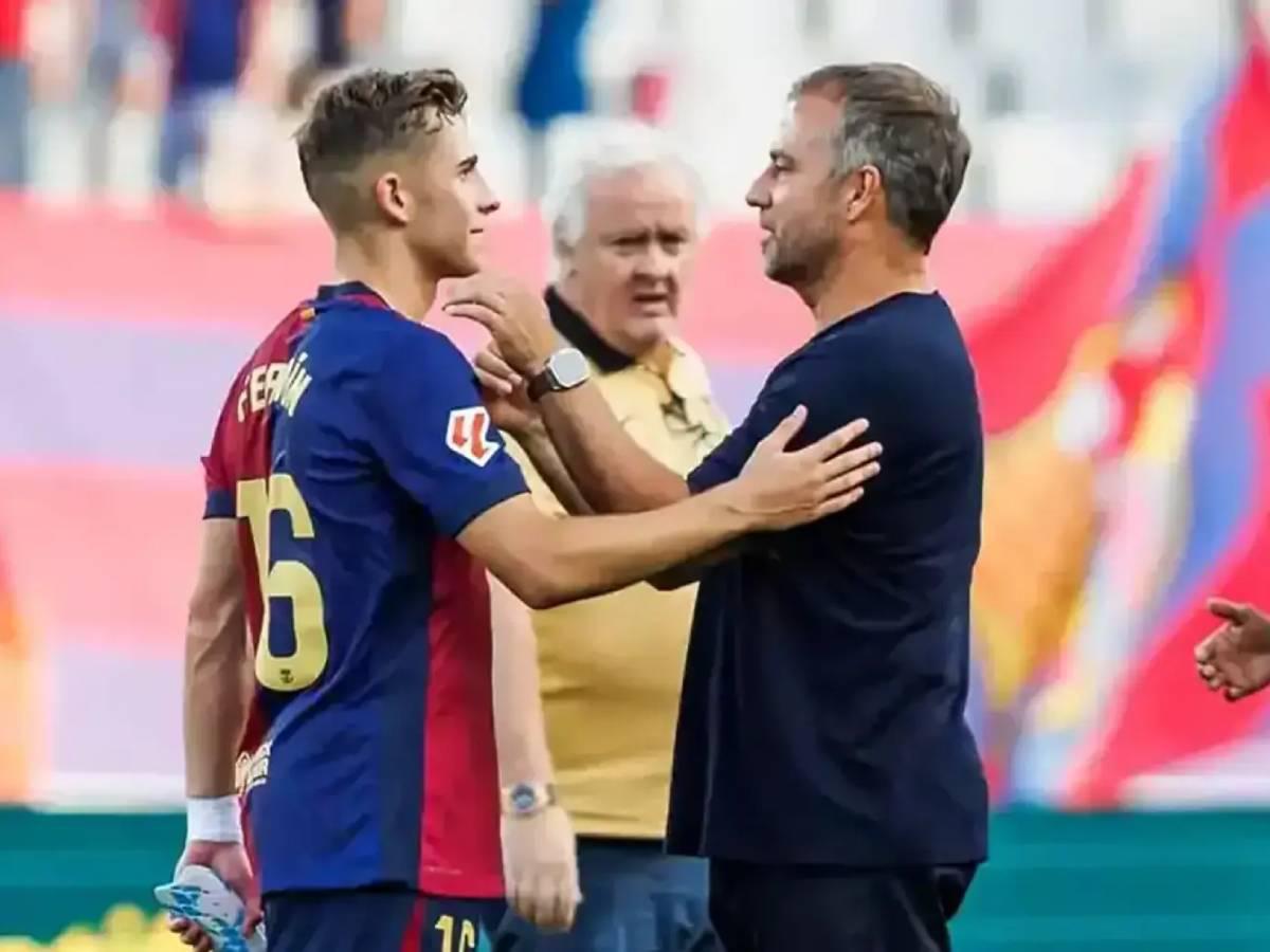 Flick lo tiene como suplente en Barcelona y gigante de la Premier League lo quiere: 57 millones de euros por la joya culé