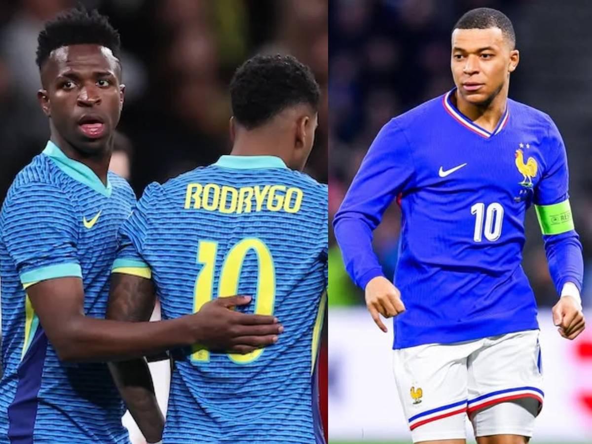Vinicius y Rodrygo fueron descartados en Brasil: la decisión que tomó Francia con Mbappé para la Eliminatoria Mundialista