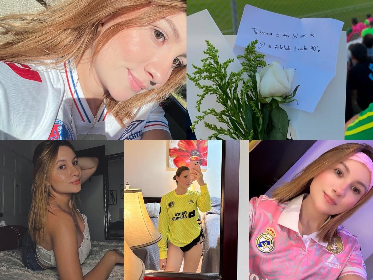 Hermosa aficionada de Olimpia sorprende con confesión: He recibido piropos, pero prefiero evitarlos porque son casados