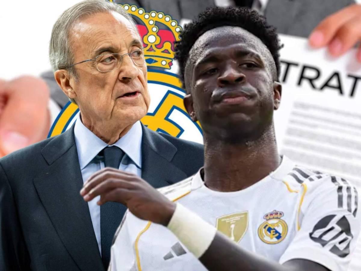 Gigante de la Premier League le ofrece un contrato galáctico a Vinicius para sacarlo del Real Madrid: la postura del club