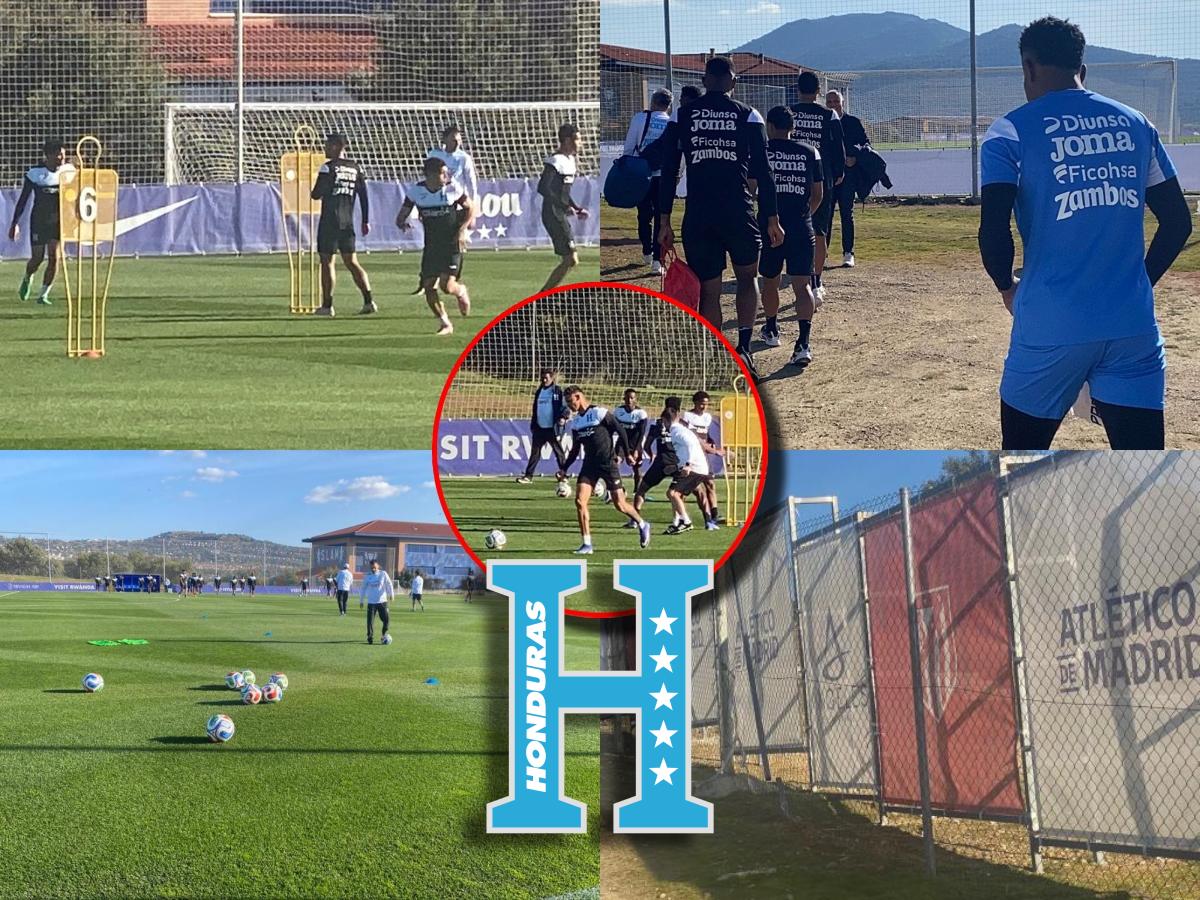 José Molina puso a sudar a los convocados y tres nuevos 'fichajes'; así fue el primer entreno de Honduras en España