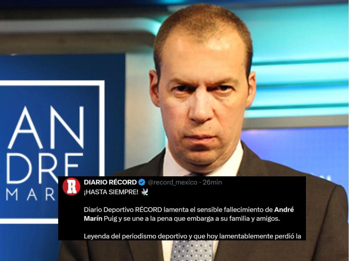 “Golpe al periodismo deportivo”: la prensa mexicana llora el fallecimiento de André Marín a sus 52 años de edad