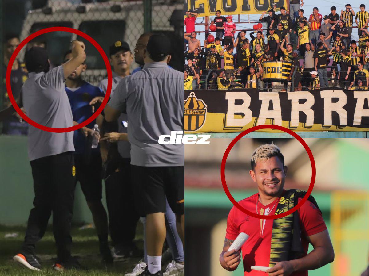 No se vio en TV: Los rostros nuevos del Real España, bronca de Jeaustin Campos y fiesta de la MegaBarra en Choloma