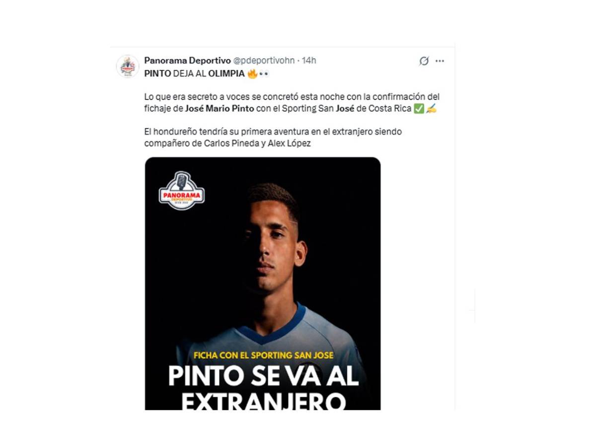 Todo por dinero, reacción de la prensa hondureña tras salida de Pinto de Olimpia