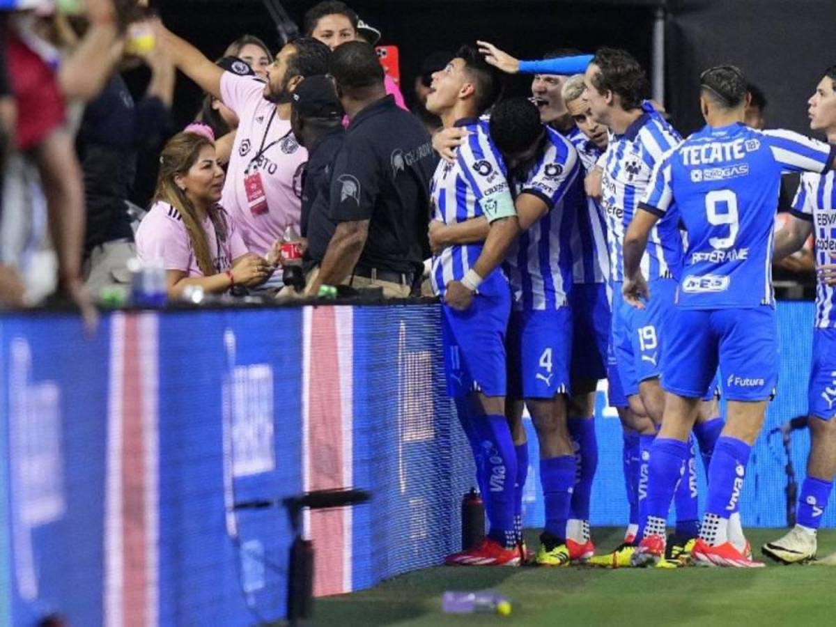 El motivo de la bronca de Messi con técnico de Monterrey y David Ruiz como villano en la Champions de Concacaf