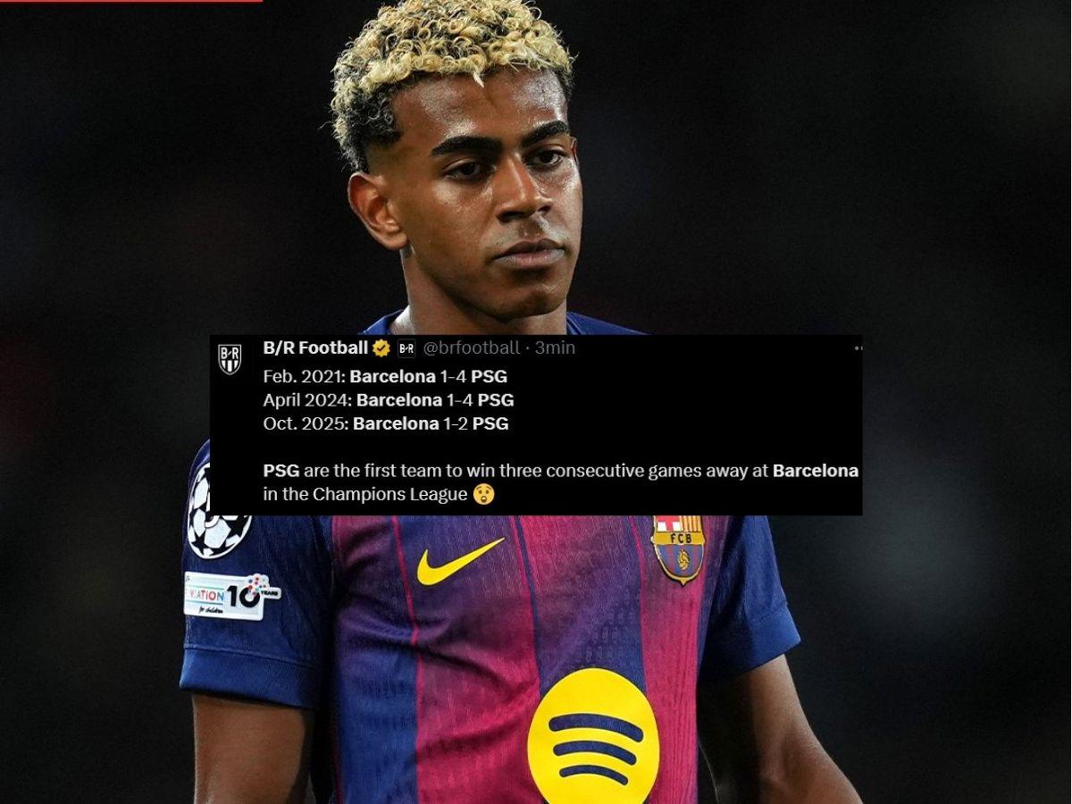 Sin Dembélé, sin Doué: La prensa señala los culpables de la nueva caída del Barcelona ante PSG en Champions League