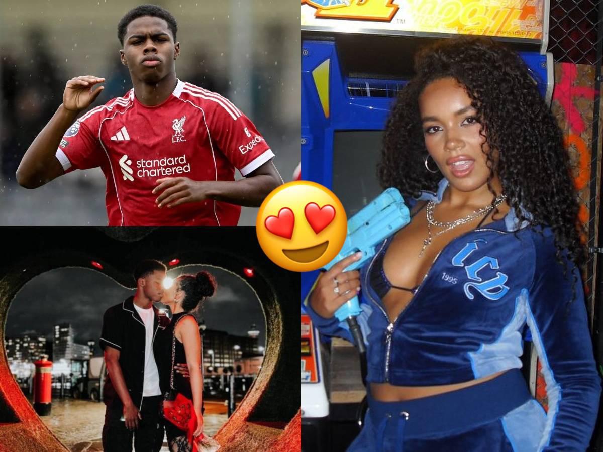 ¿Quién es la desconocida novia de Keyrol Figueroa, el hondureño que estuvo convocado por el primer equipo del Liverpool?