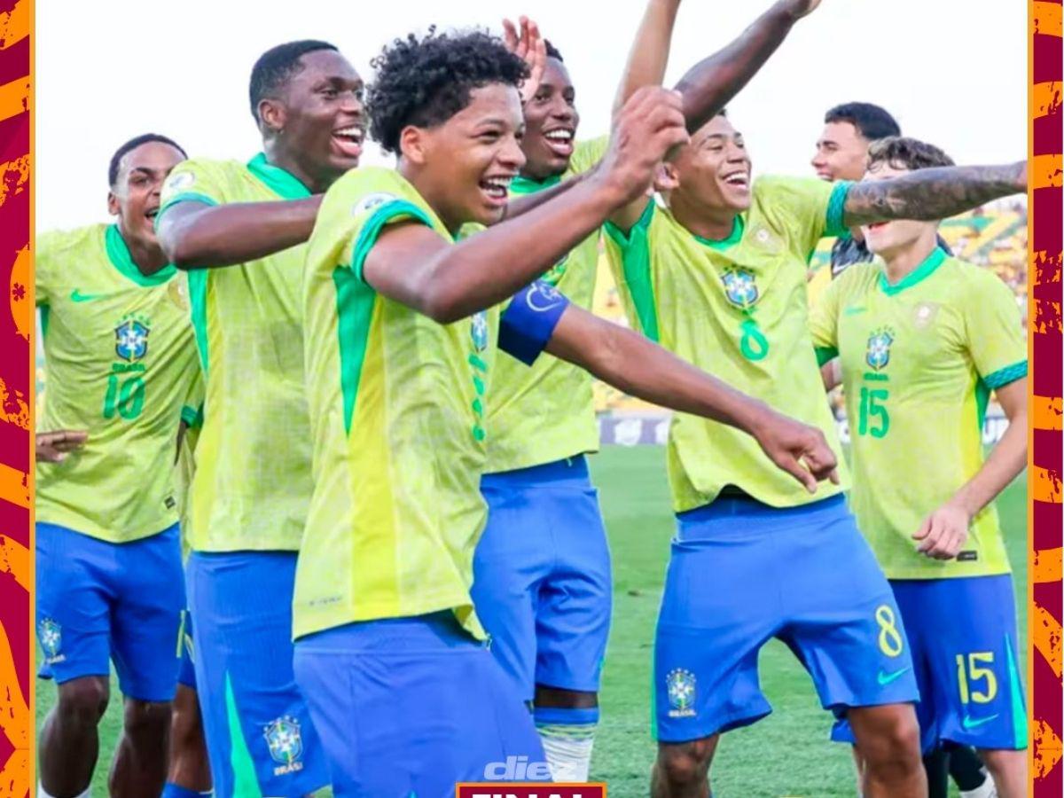 Tristeza en la Sub-17 de Honduras, Brasil bailó samba y el nuevo Haaland despedazó a la Bicolor en Qatar
