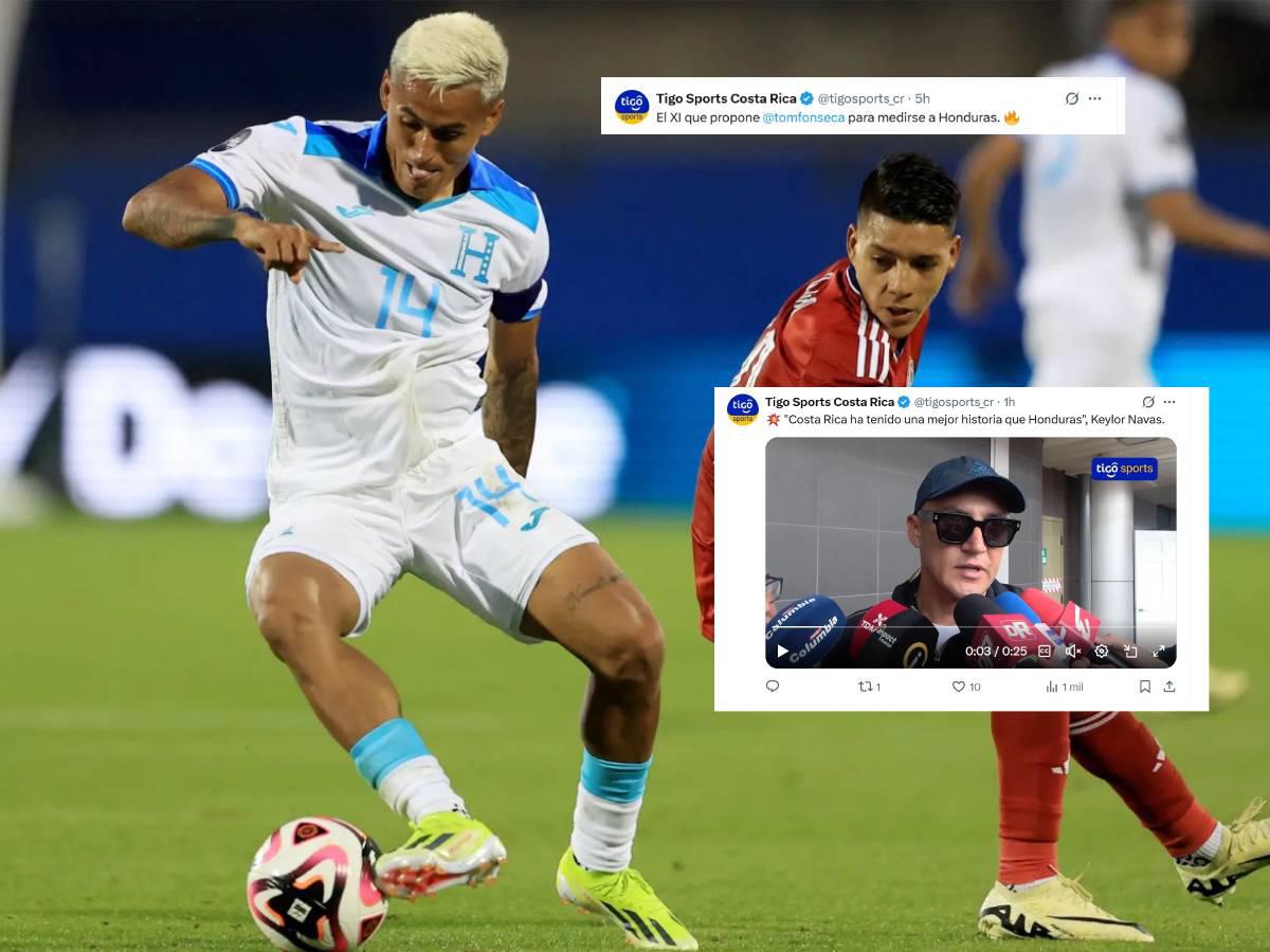 Keylor Navas reacciona y aumenta la tensión, así arman el 11 de los ticos y sacan la calculadora: Prensa ya vive al 100% el Honduras vs Costa Rica