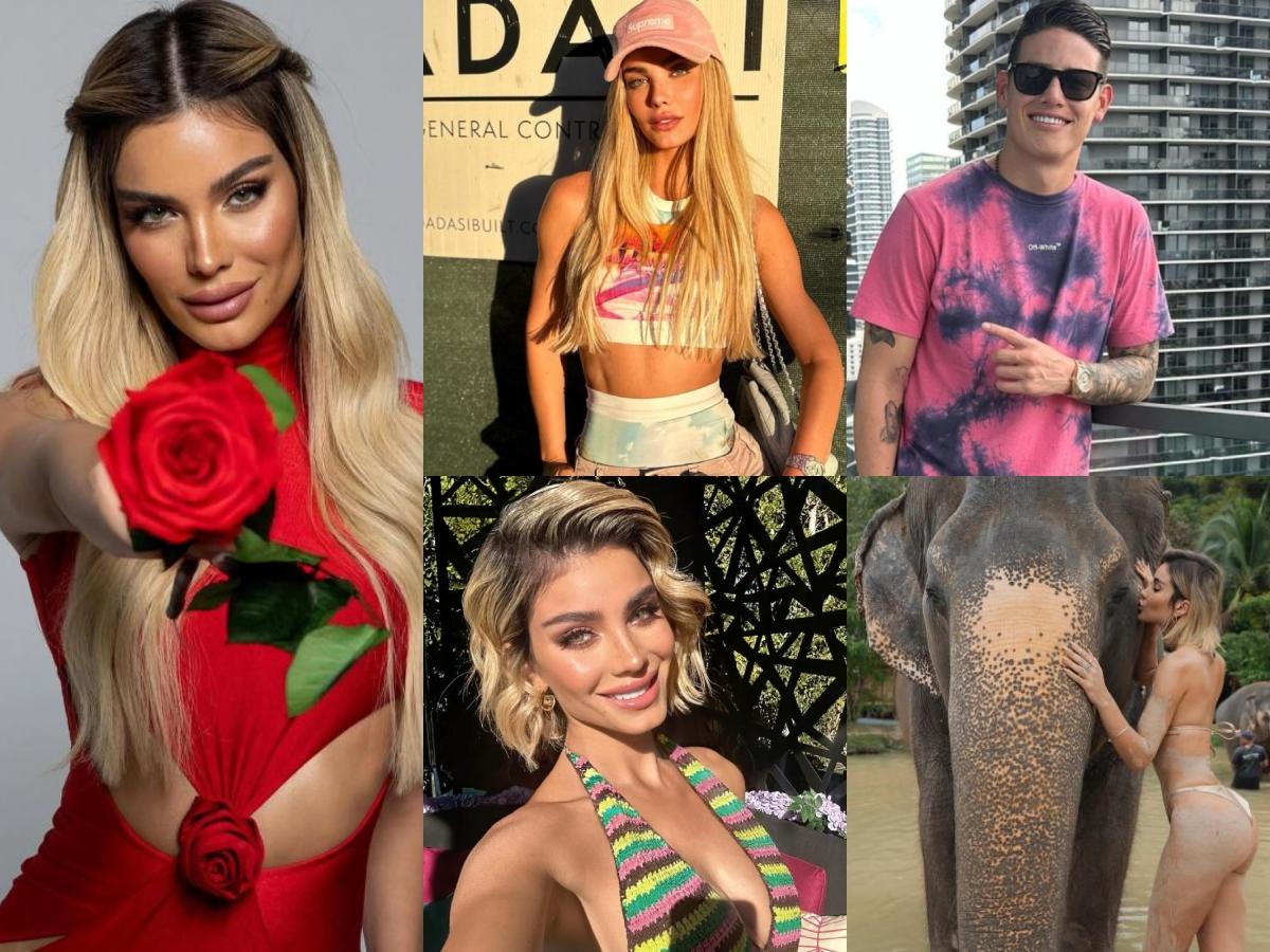Aleska Génesis, la modelo que fue vinculada con James Rodríguez es detenida tras salir de La Casa de los Famosos