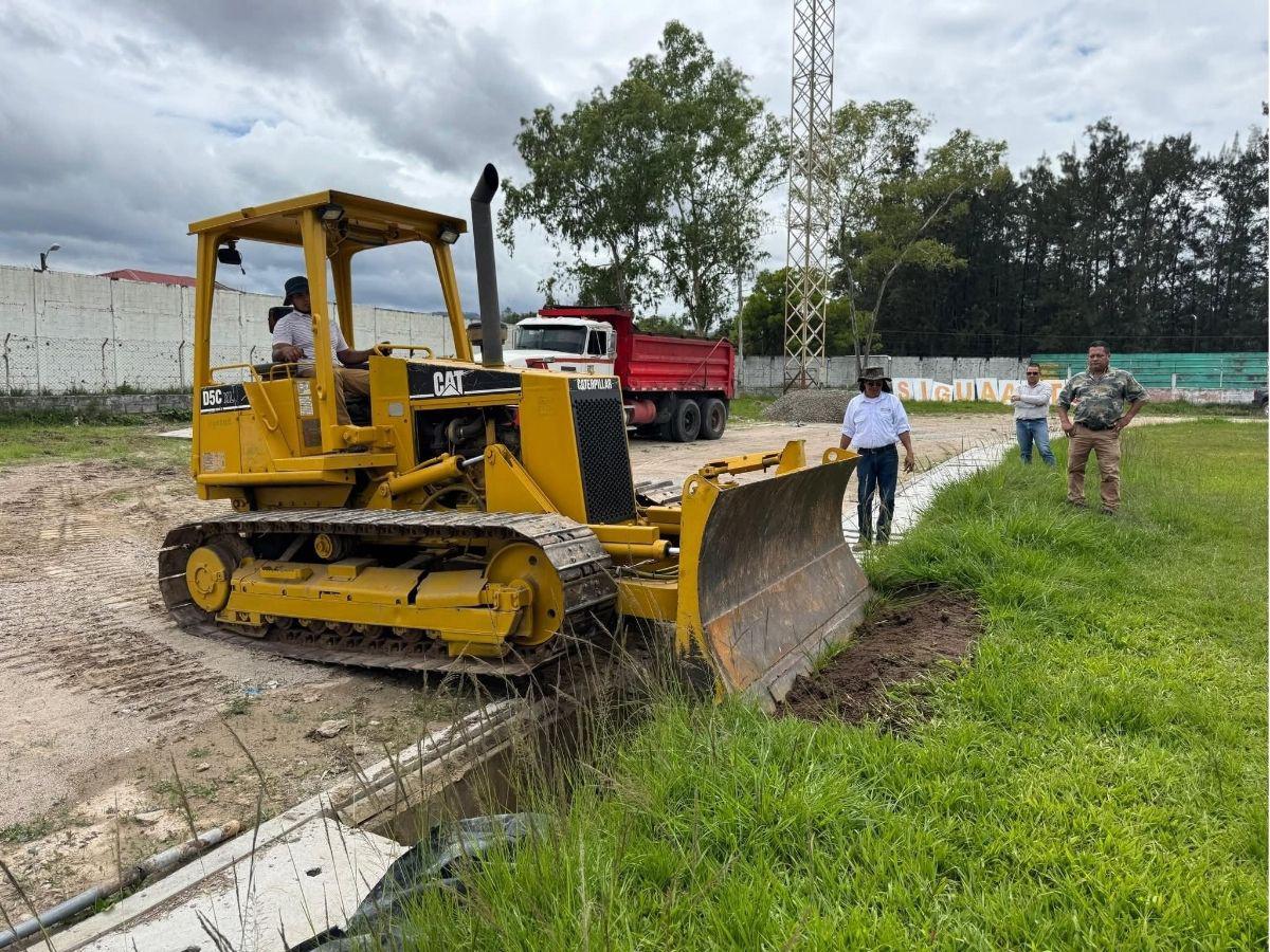 El Estadio Roberto Martínez, casa del Independiente de Siguatepeque, cierra puertas para comenzar la remodelación