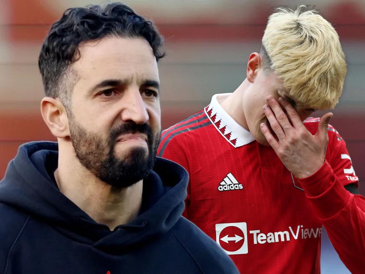 Ruben Amorim explota contra Alejandro Garnacho y le deja clara su postura: Será mejor que reces...