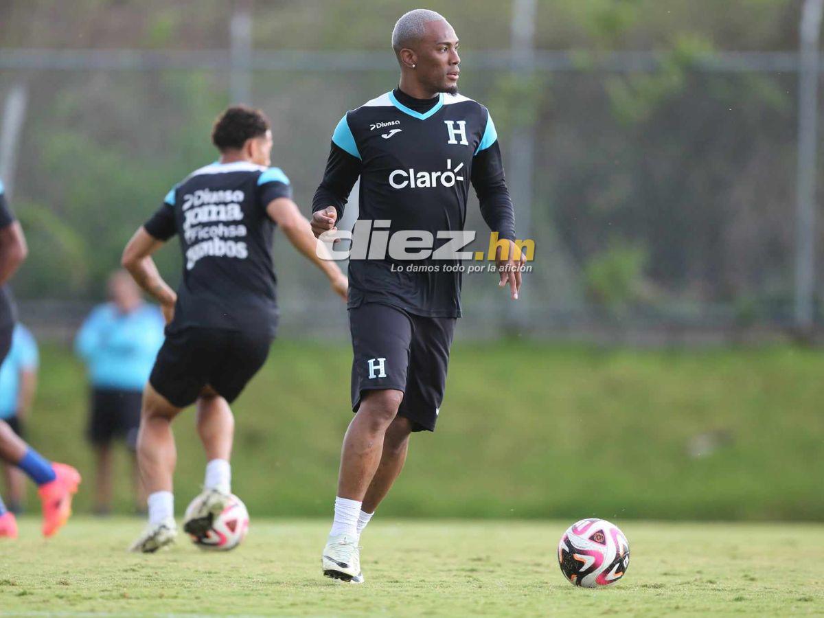 “Chelito” Martínez mostró su calidad y Honduras volvió al CAR: así fue el penúltimo entreno de La H previo al debut