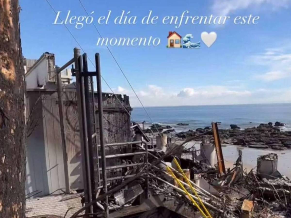 Las devastadoras imágenes de cómo quedó la casa de Carlos Vela tras los incendios en Los Ángeles y el duro mensaje