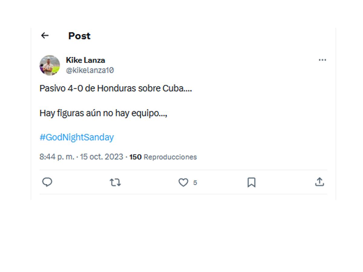 Los periodistas y su opinión sobre el gane de Honduras: “Nos benefició el calendario”, “Ahora se viene lo bonito” y “No emocionarse demasiado”