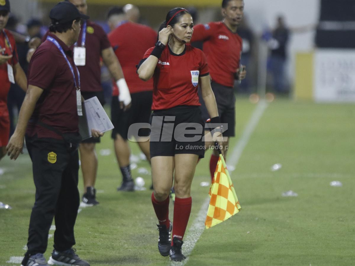 No se vio en TV: peleas entre dirigentes aurinegros y cuerpo técnico del Olimpia; los empujones y la furia del árbitro