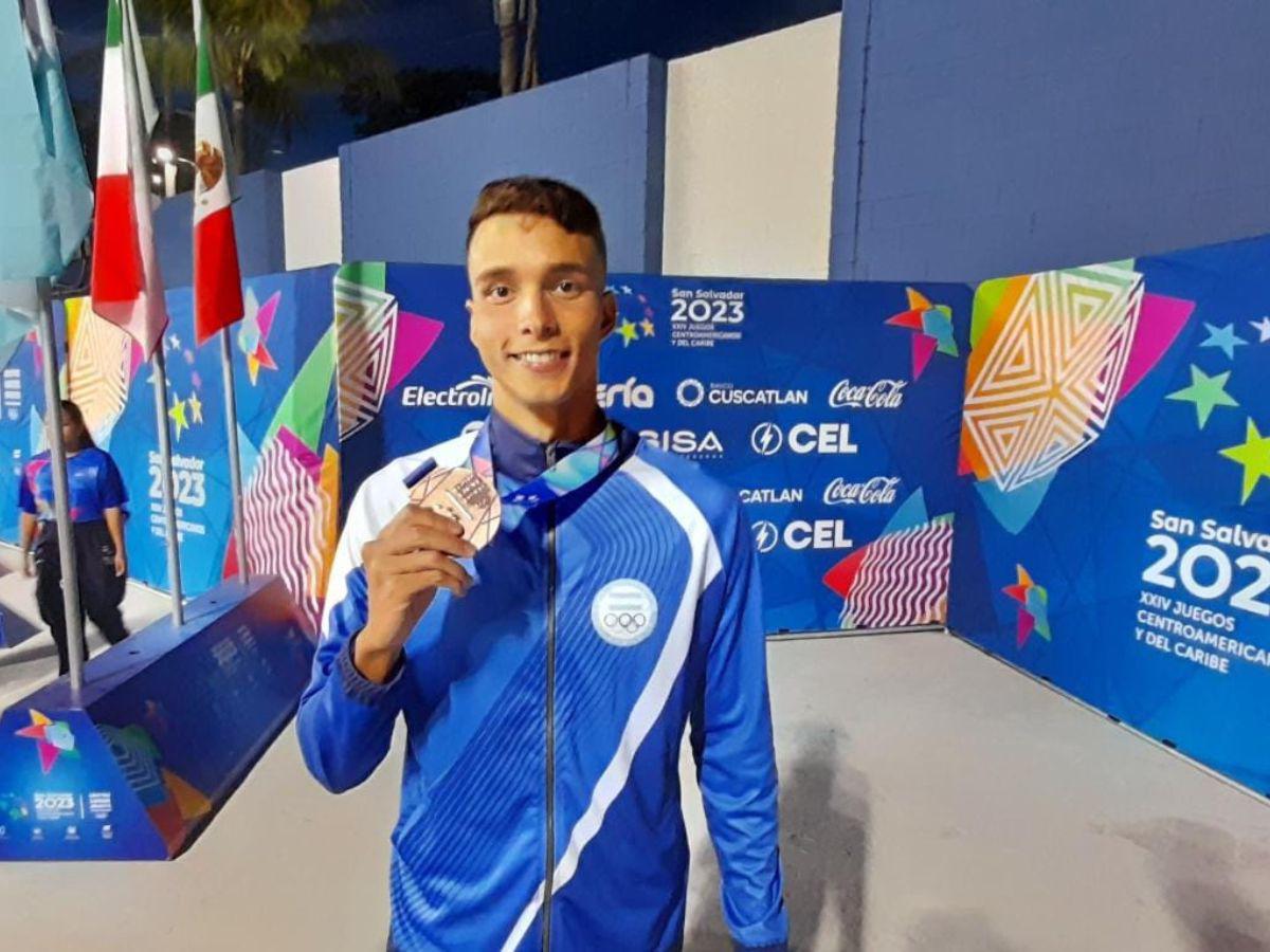 Julio Horrego conquistó la primera medalla para Honduras en los Juegos Centroamericanos y del Caribe San Salvador 2023