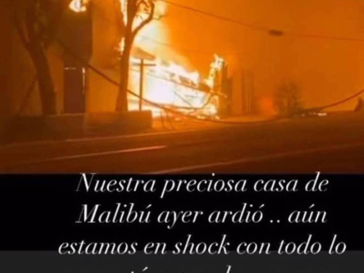 Las devastadoras imágenes de cómo quedó la casa de Carlos Vela tras los incendios en Los Ángeles y el duro mensaje