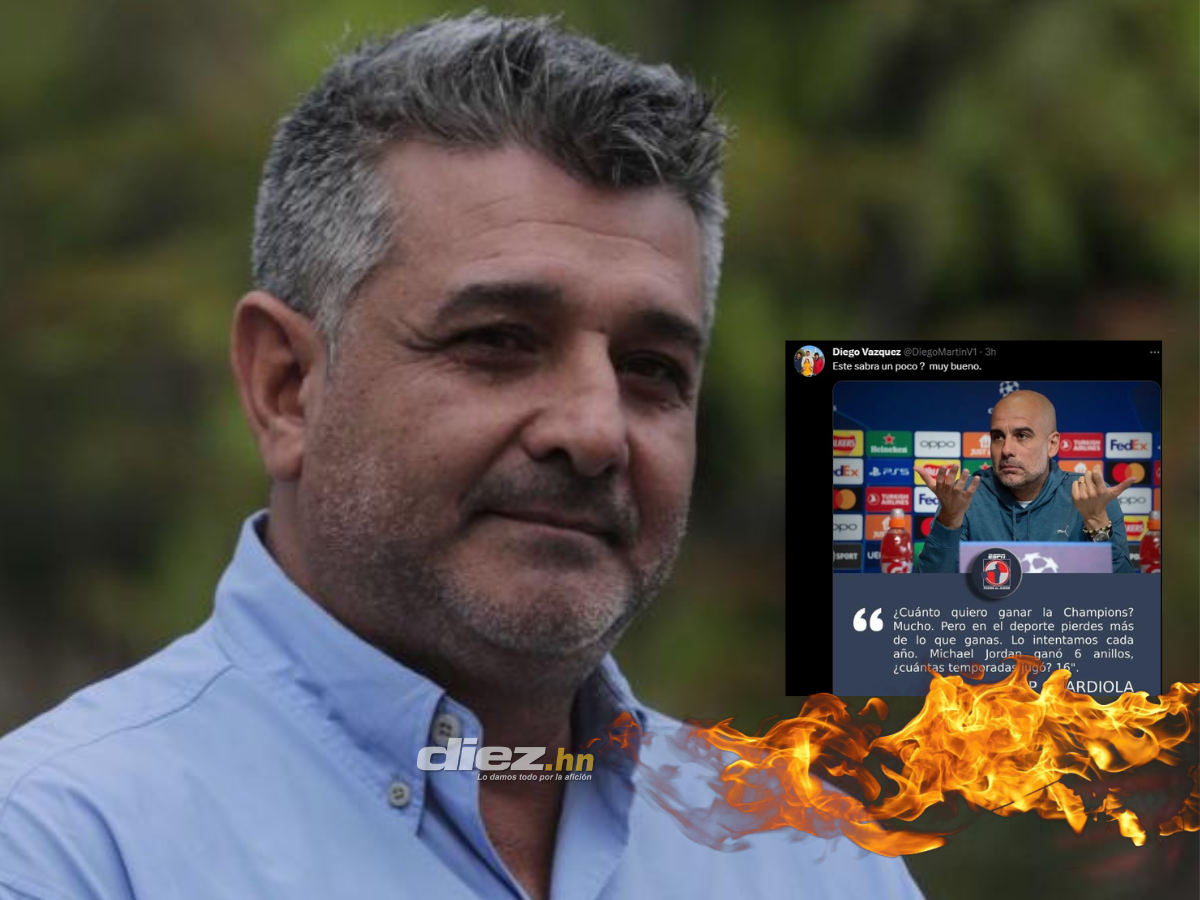 Diego Vázquez responde con mensaje irónico a sus críticos de la Selección de Honduras