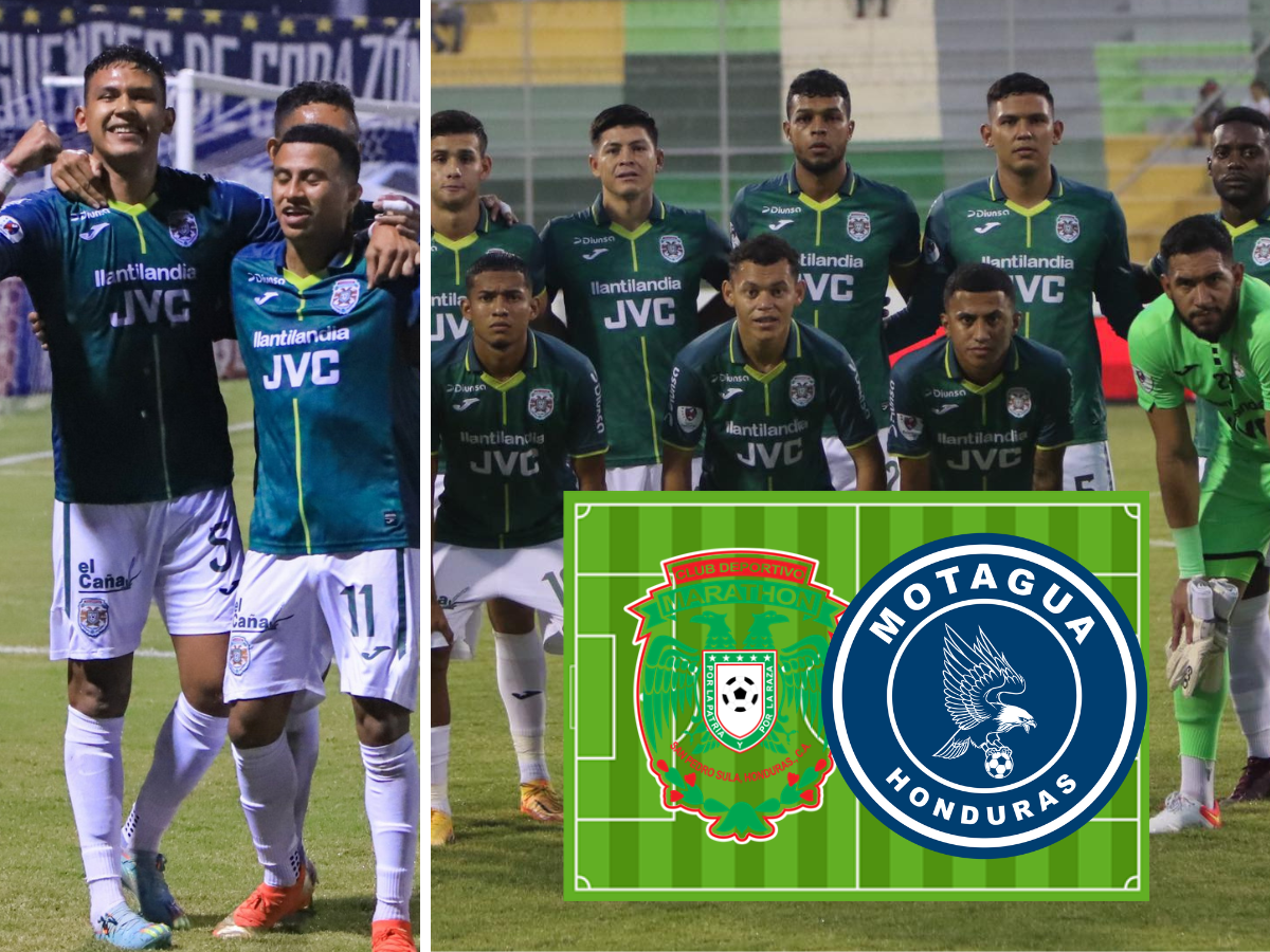 Por sellar el boleto: Marathón prepara potente 11 titular para enfrentar al Motagua en la vuelta del repechaje