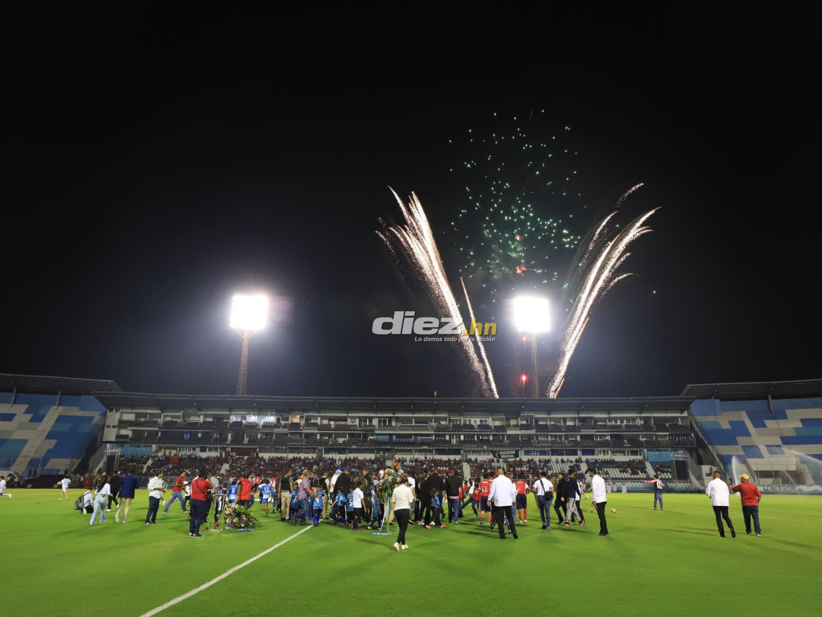 ¡Bienvenido, Estadio Nacional! Fuegos artificiales, la nueva alfombra y las personalidades que engalanaron el Chelato Uclés