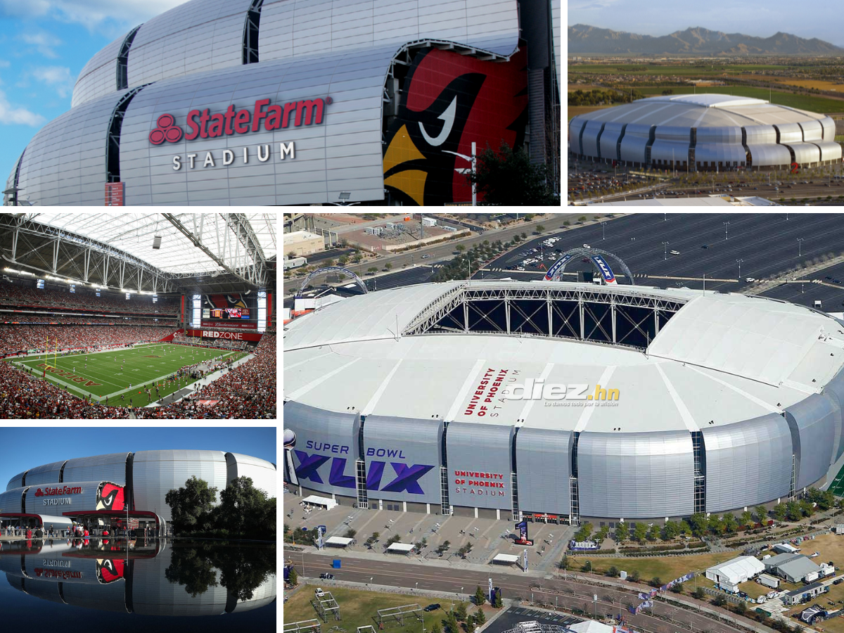 Qatar-Honduras: Las 10 curiosidades del State Farm de Arizona, uno de los estadios más impresionantes del mundo y favorito de la NFL