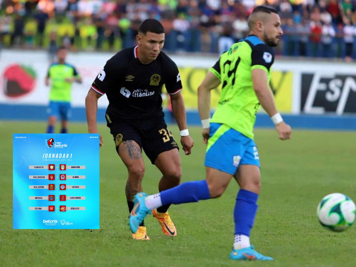 Liga Nacional de Honduras: Así se jugará la jornada inaugural y las vueltas regulares del torneo Apertura 2023