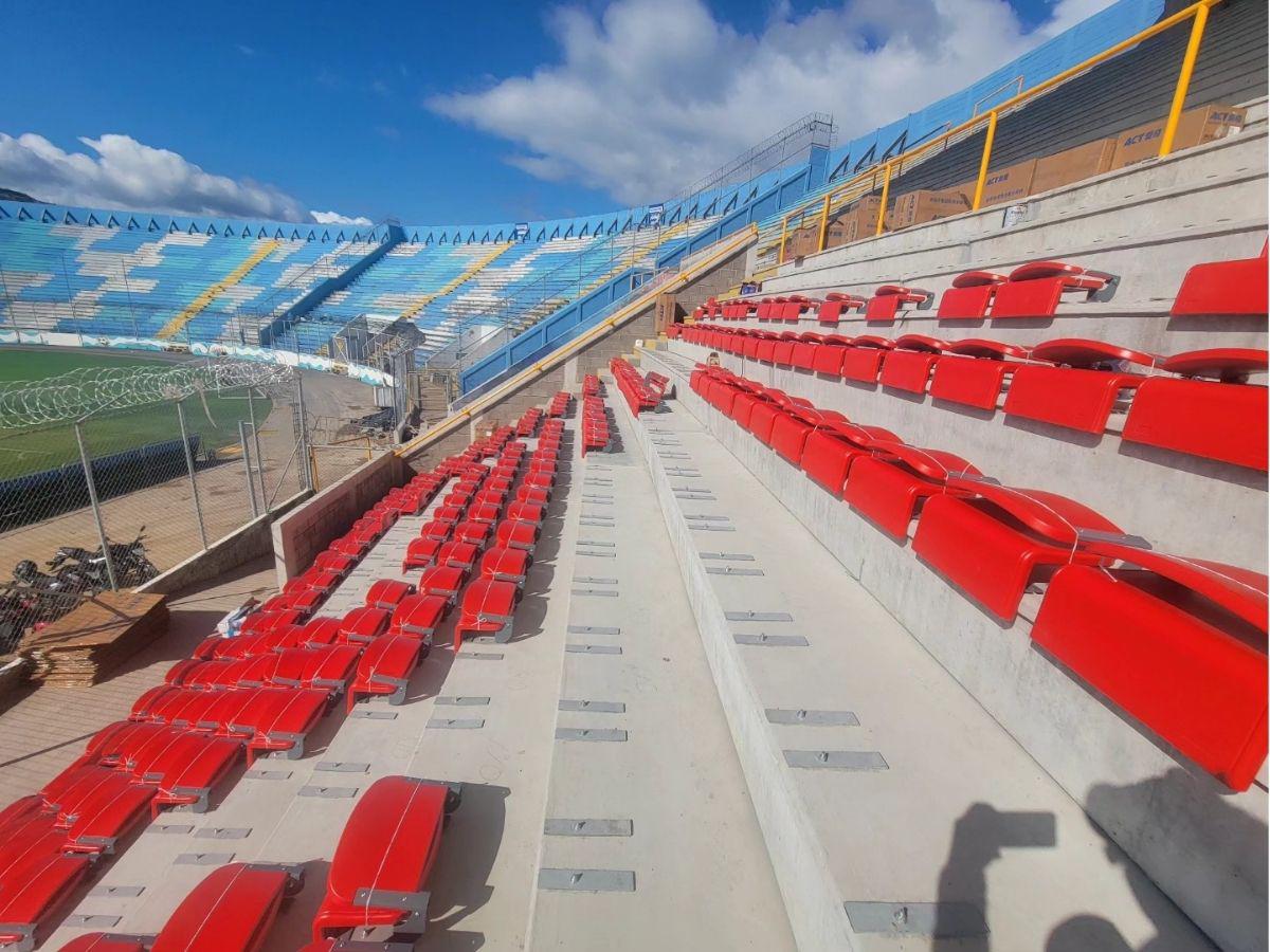 ¿Para la finalísima? Revelan fecha final de instalación de las sillas nuevas en sol centro del Estadio Nacional