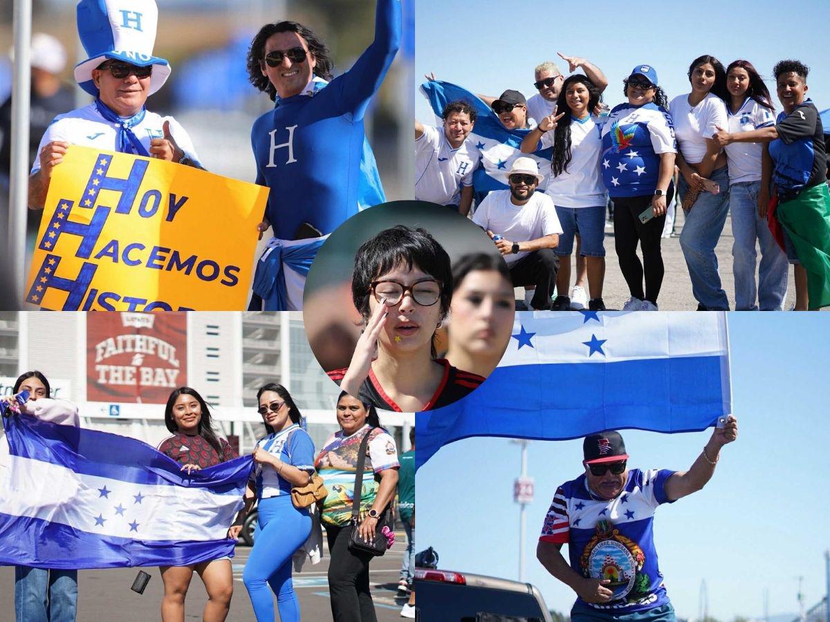 Superman hondureño sorprende, curiosa pancarta dedicada a Honduras, la guapa mexicana y, ¡no hay boletos!