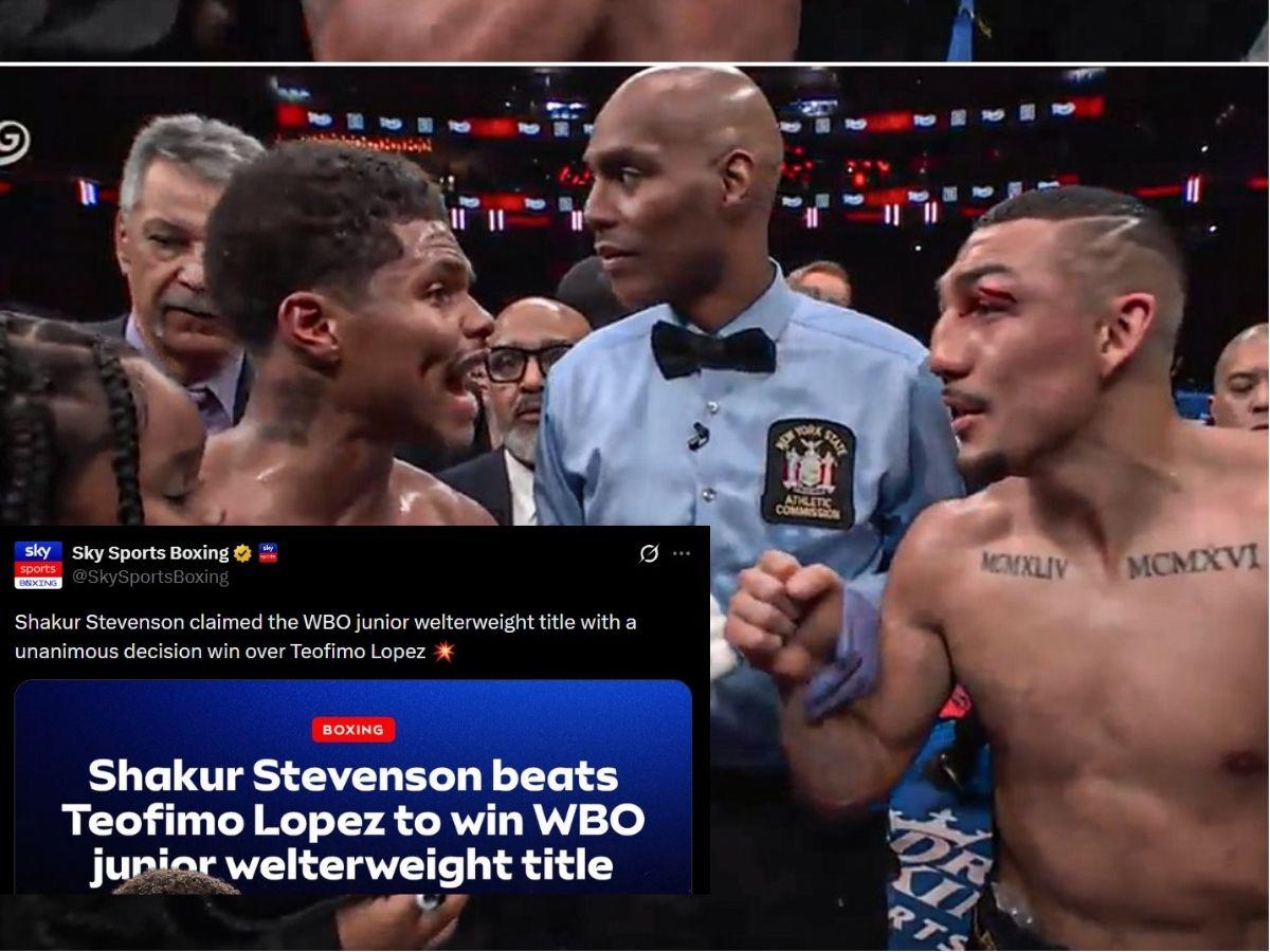 Prensa internacional se rinde tras paliza sobre Teófimo López: Lo barrieron, Shakur lo dominó