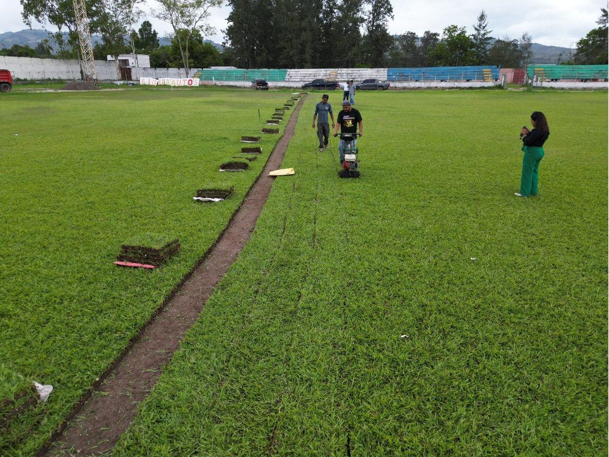 El Estadio Roberto Martínez, casa del Independiente de Siguatepeque, cierra puertas para comenzar la remodelación