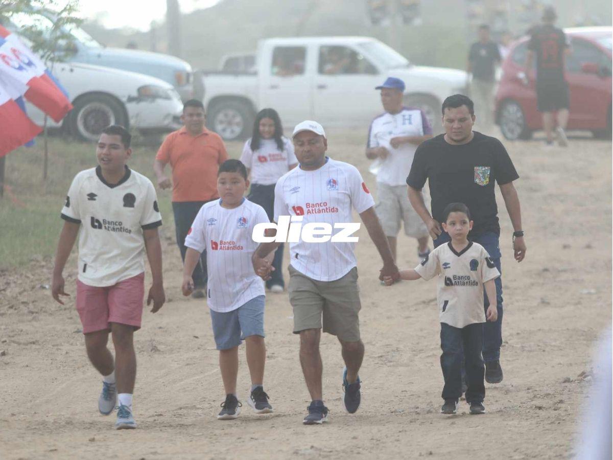 Fiebre por Olimpia en Choluteca, chica robó miradas y los nuevos fichajes del Rey de Copas en su debut en el Clausura