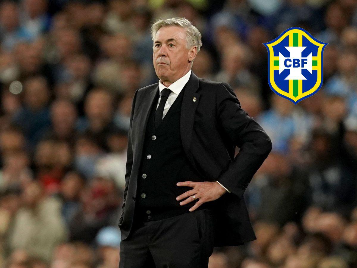 ¡Bombazo! Ancelotti será el DT de Brasil a partir de la Copa América de 2024
