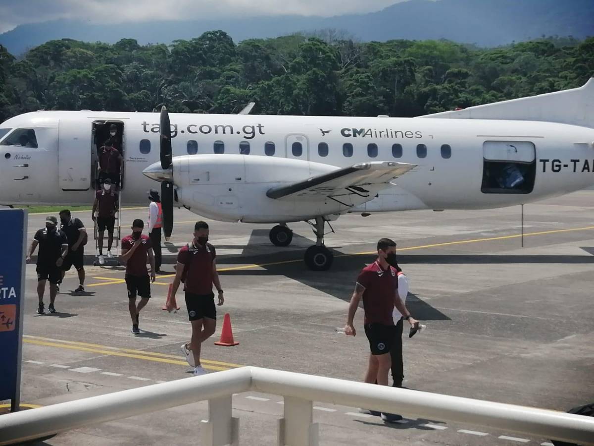 Motagua ya está en La Ceiba y solo tiene una baja para el juego de esta noche ante Vida ¿De quién se trata?